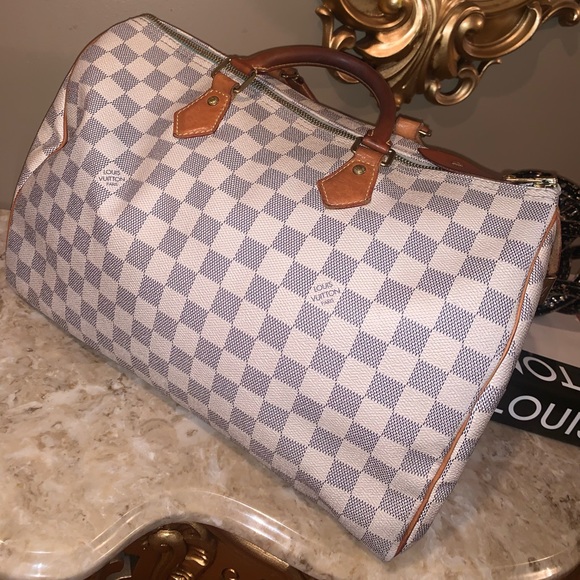 Louis Vuitton Damier Azur Speedy 35 - Picture 6 of 13